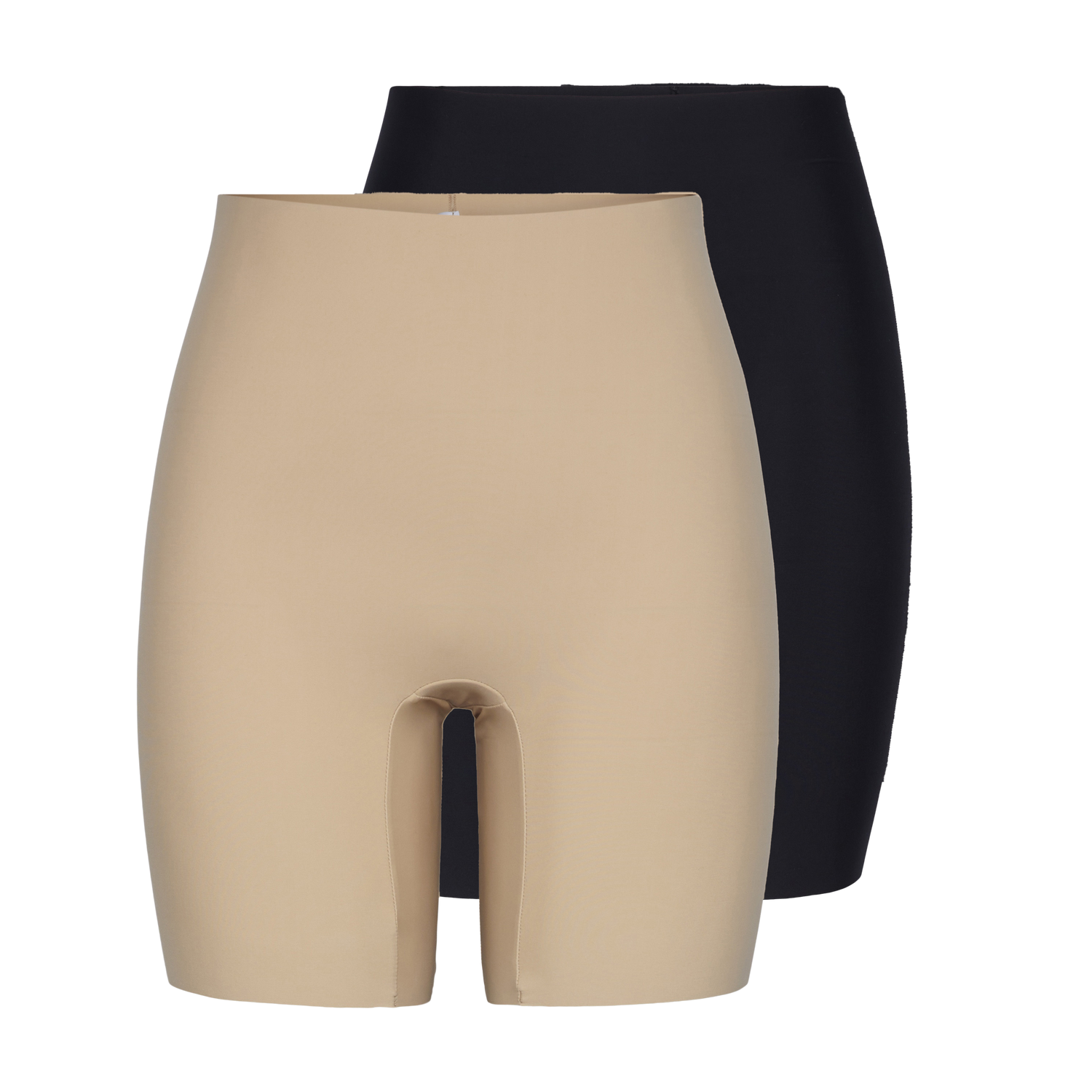 PCNAMEE Shorts - 2.pk nude & black